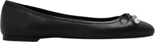 Jimmy Choo Elme leren ballet flats Zwart Dames