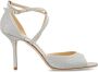 Jimmy Choo Emsy sandalen met glitter Zilver - Thumbnail 1