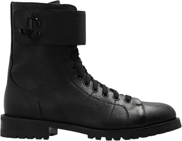 Jimmy Choo Boots & laarzen Ceirus Lace Up Combat Boots in zwart