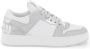 Jimmy Choo Florent Sneakers Veters Leer en Rubber White Dames - Thumbnail 1