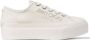 Jimmy Choo Geborduurd Logo Witte Leren Sneakers White Dames - Thumbnail 1