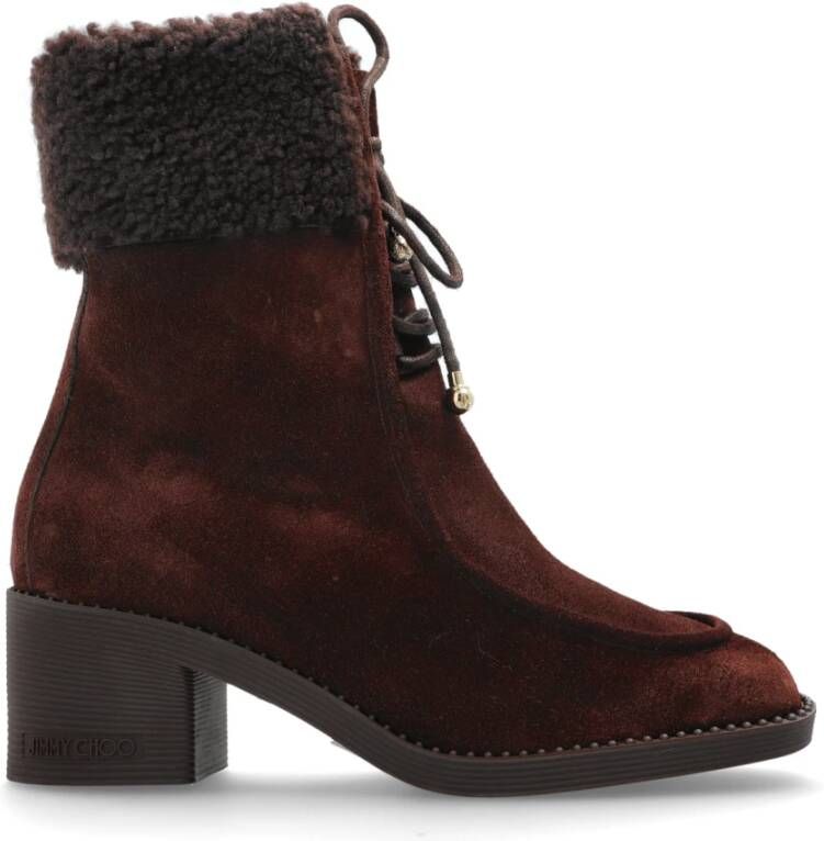 Jimmy Choo Gehakte enkellaarzen Hali