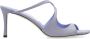 Jimmy Choo Gehakte pantoffels Anise Purple Dames - Thumbnail 1