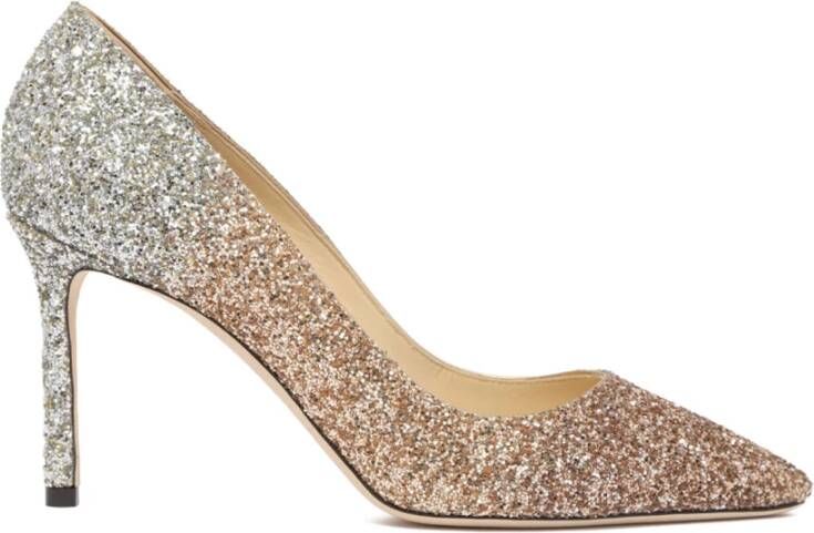 Jimmy Choo Glitter Romy Pumps met Hak
