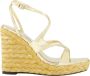 Jimmy Choo Gouden Ayla Sleehak Sandalen - Thumbnail 1