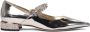 Jimmy Choo Gouden Ballerina's Elegante Leren Schoenen - Thumbnail 1