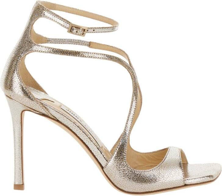 Jimmy Choo Grijze Sandalen Azia 95 Gray Dames
