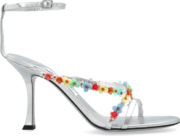 Jimmy Choo Hakken sandalen Blanche