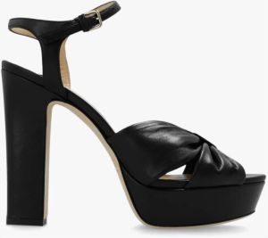 Jimmy Choo Heloise platform sandalen Zwart Dames