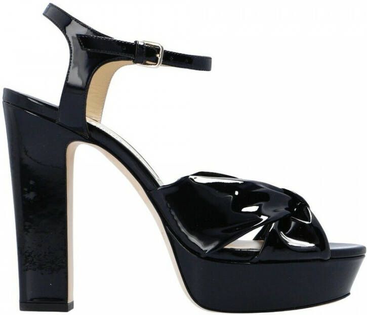 Jimmy Choo Heloise platform sandals Zwart Dames