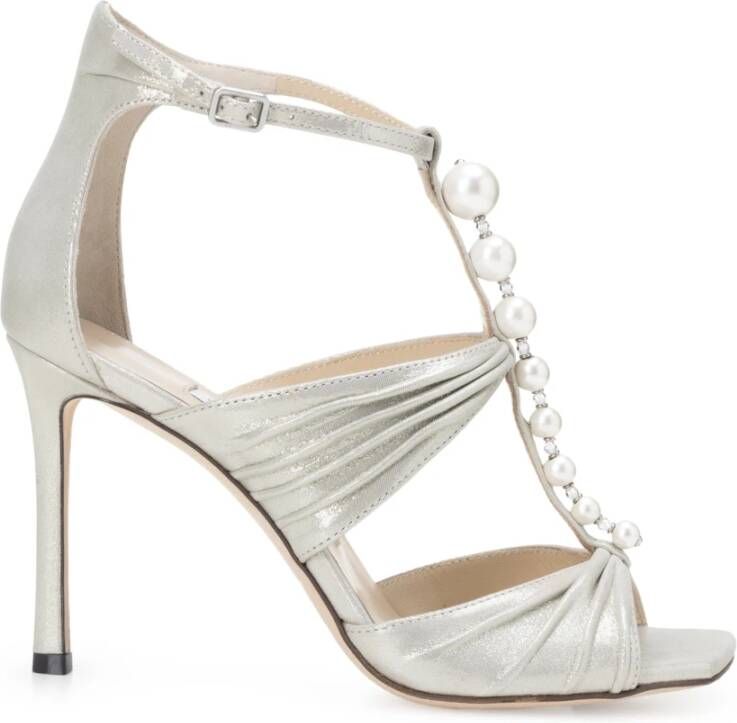 Jimmy Choo High Heel Sandals Beige Dames