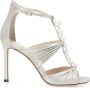 Jimmy Choo High Heel Sandals Beige Dames - Thumbnail 1