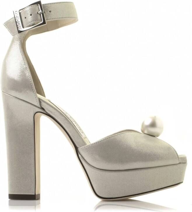 Jimmy Choo High Heel Sandals Beige Dames