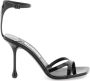 Jimmy Choo Zwarte patentleren sandaal met verstelbare band Black Dames - Thumbnail 3