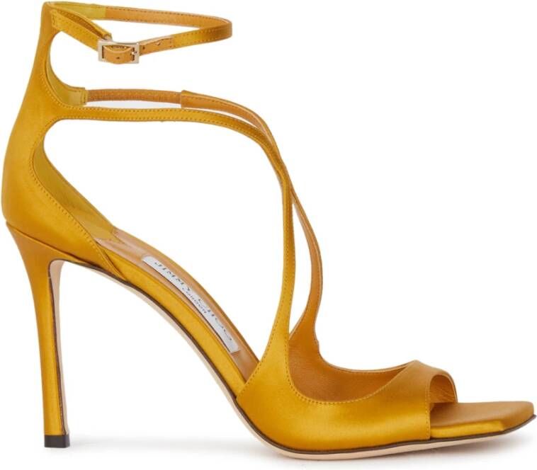 Jimmy Choo Hoge hak sandalen Yellow Dames