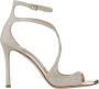 Jimmy Choo Sandalen met Glitterpoeder en Verfijnde Bandjes White Dames - Thumbnail 1
