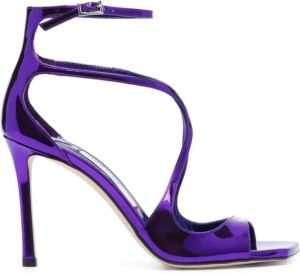 Jimmy Choo High Heel Sandals Paars Dames