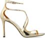 Jimmy Choo Hoge hak sandalen 'Azia' Yellow Dames - Thumbnail 1