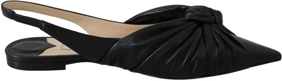 Jimmy Choo Elegante Leren Flats Annabell Model Black Dames - Foto 2