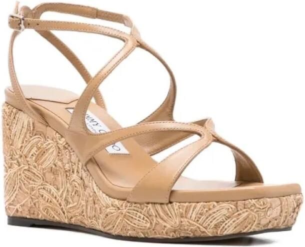 Jimmy Choo Ayla 85 Espadrille Wedge