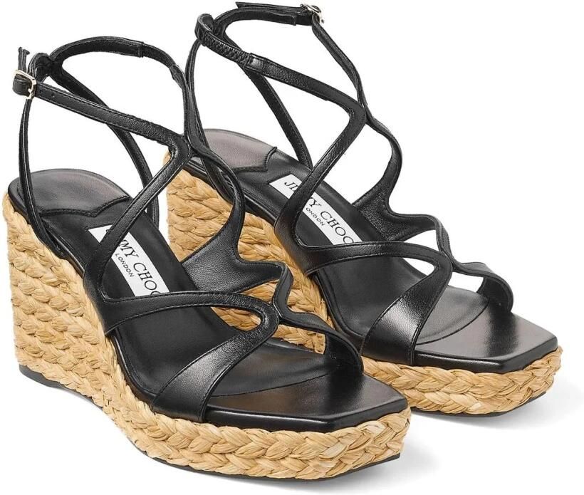 Jimmy Choo Ayla 85 Wedge Sandaal - Foto 4