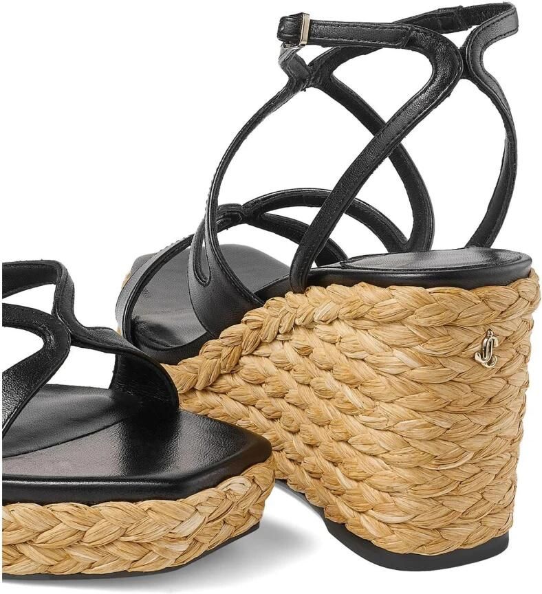 Jimmy Choo Ayla 85 Wedge Sandaal - Foto 2