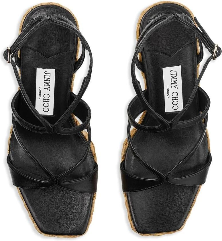 Jimmy Choo Ayla 85 Wedge Sandaal - Foto 3
