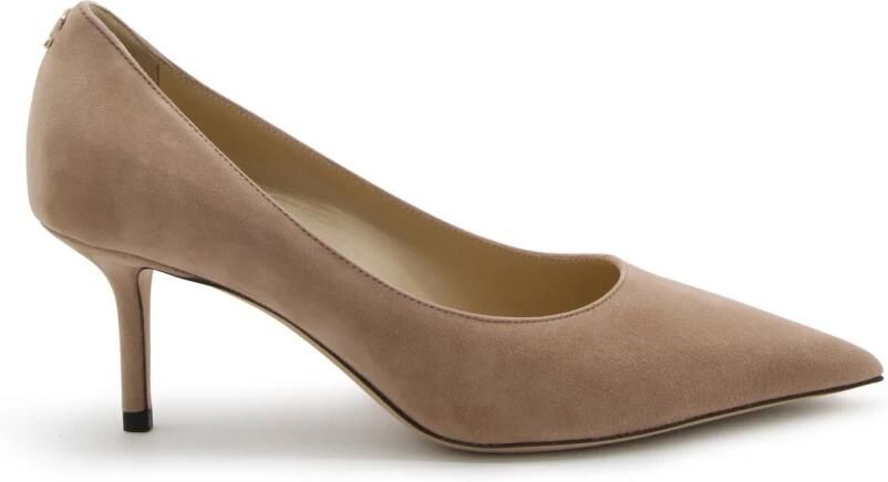 Jimmy Choo Beige Love Pumps met Stiletto Hak