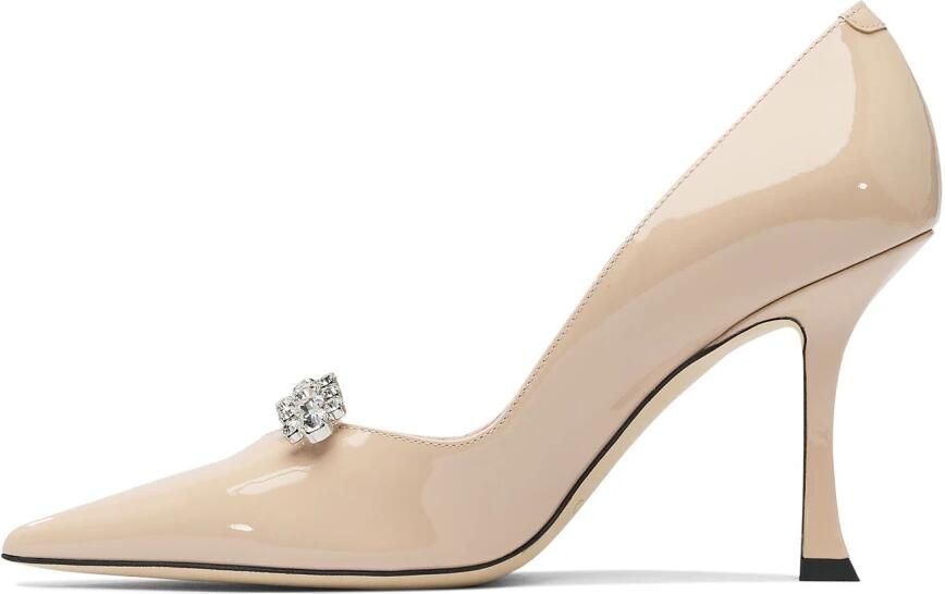 Jimmy Choo Beige Pumps Verhoog Stijl Chic