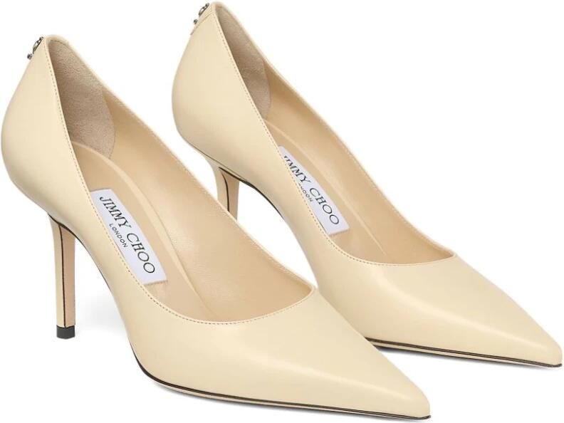 Jimmy Choo Beige Stiletto Pumps