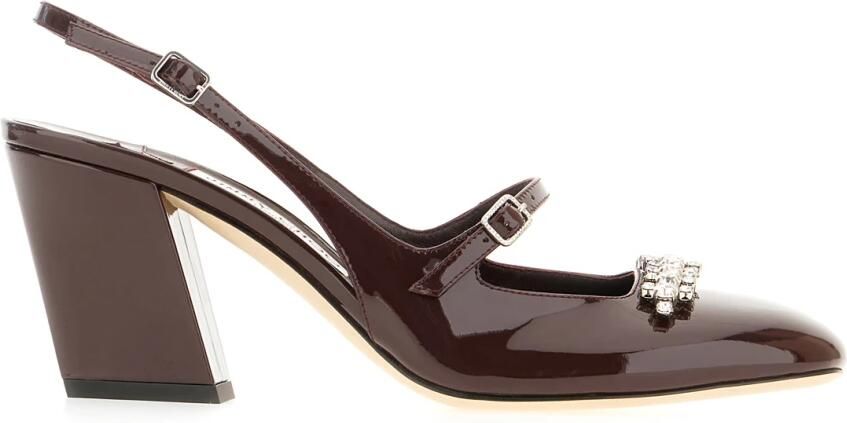 Jimmy Choo Belinda Patent Leather Slingback Pump