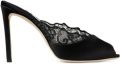 Jimmy Choo Brigitte Mule 100 - Zwart