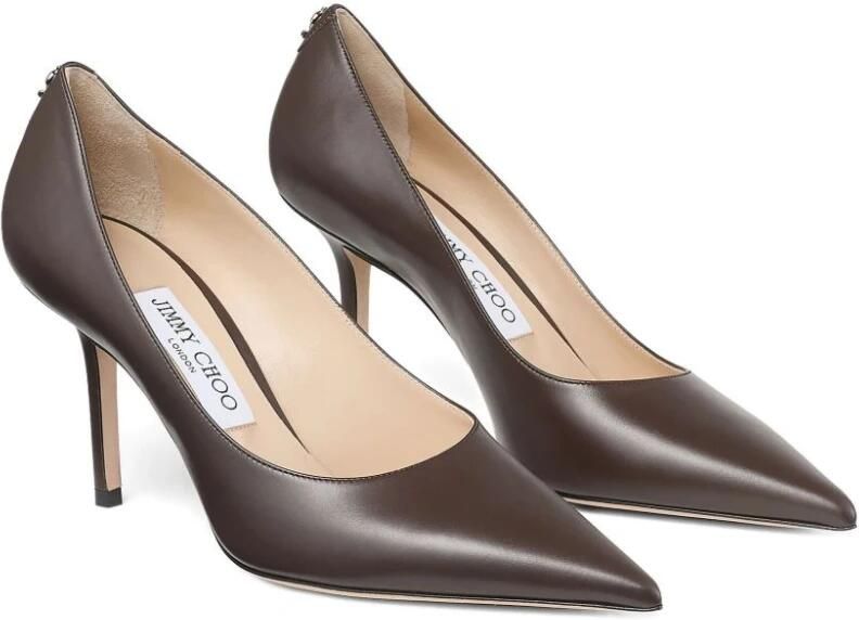 Jimmy Choo Bruine Hakken Schoenen