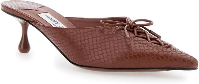 Jimmy Choo Bruine Sandalen Scarlett Mule voor Vrouwen