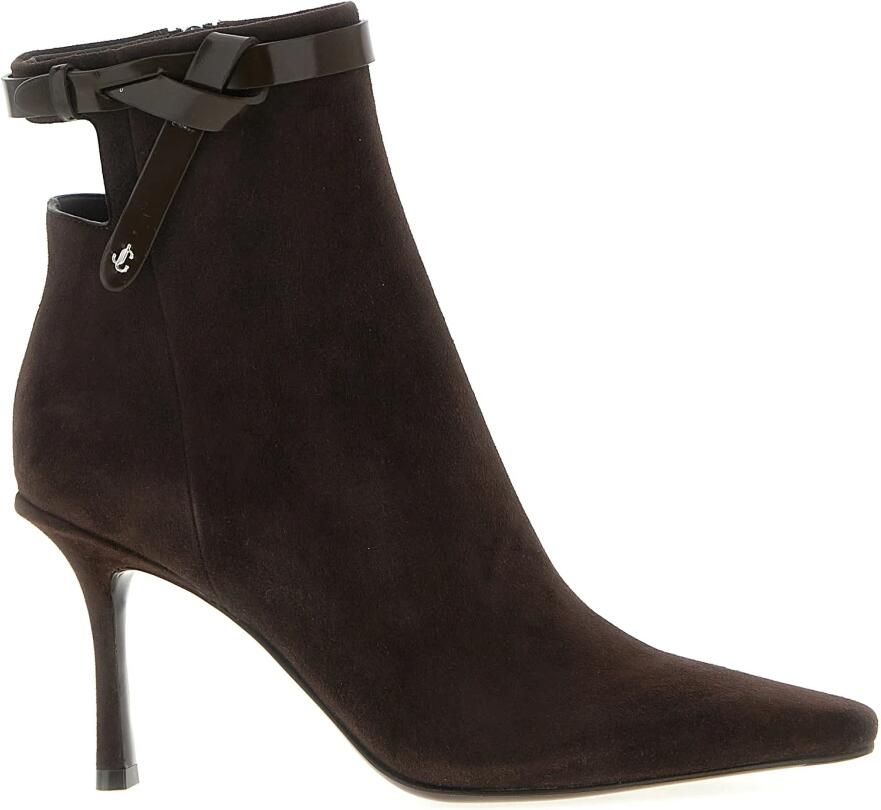 Jimmy Choo Camie Suede Enkellaarsjes