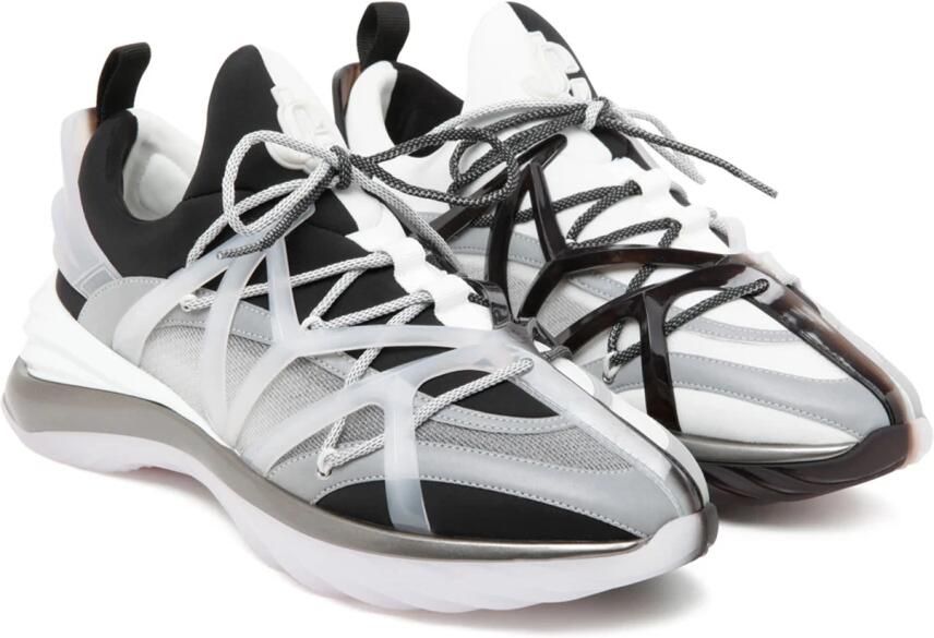 Jimmy Choo Cosmos M Kalfsleren Lage Sneakers - Foto 4
