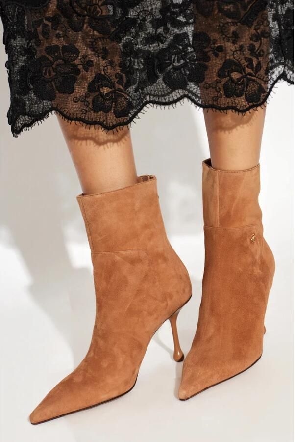 Jimmy Choo Cycas Hoge Hak Enkellaarsjes - Foto 5