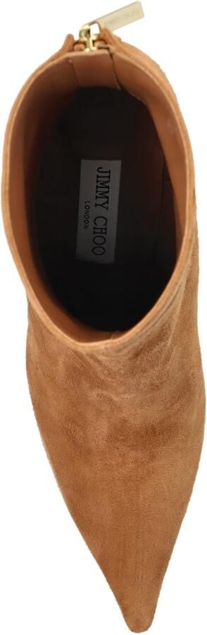 Jimmy Choo Cycas Hoge Hak Enkellaarsjes - Foto 7
