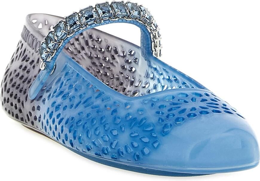 Jimmy Choo De Jelly Ballet Flats - Foto 3