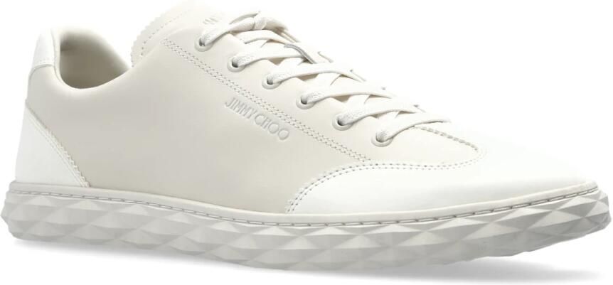 Jimmy Choo Diamond Light Flex M Lmx-V Latte Sneakers - Foto 5