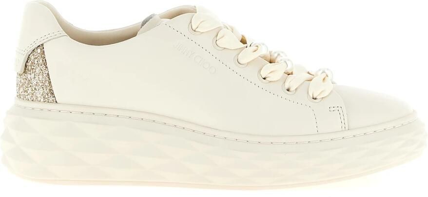 Jimmy Choo Diamond Light Maxi Nappa Sneakers