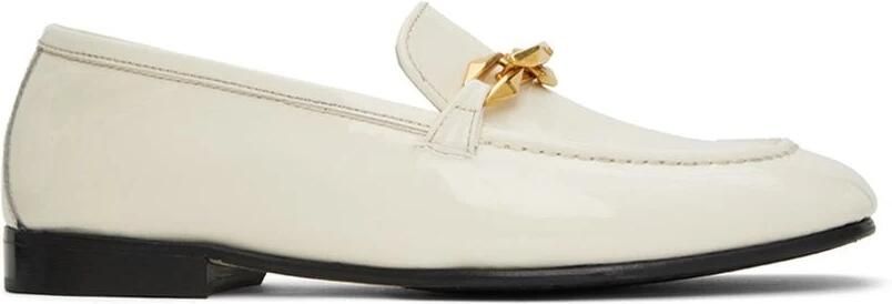 Jimmy Choo Witte Loafer Schoenen Elegant Ontwerp - Foto 2