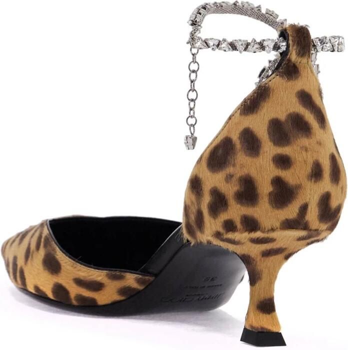 Jimmy Choo Dierenprint Kristal Enkelband Hakken - Foto 2