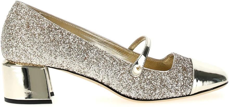 Jimmy Choo Hoge hakken 'Elisa' Pumps in grijs