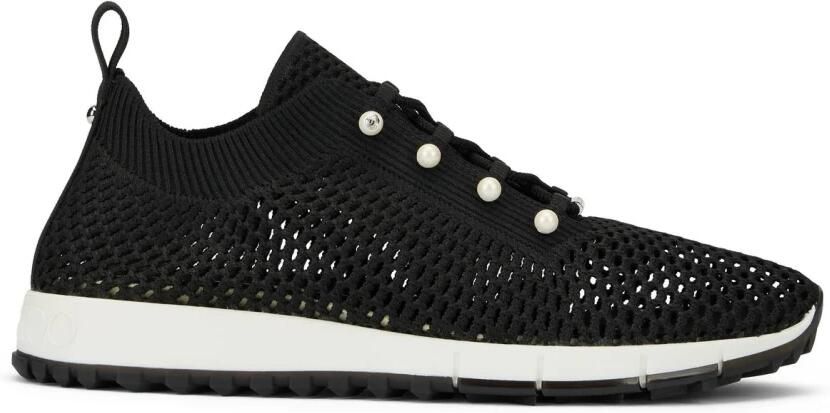 Jimmy Choo Gebreide Sneakers met Parelversieringen