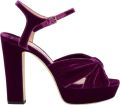 Jimmy Choo Heloise 120 Sandal - Paars