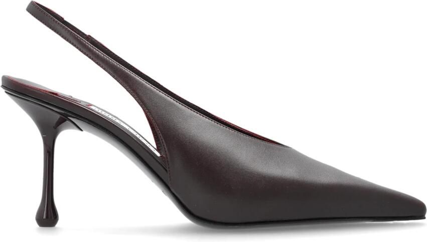 Jimmy Choo Isa 80 Leather Slingback Pump - Foto 2