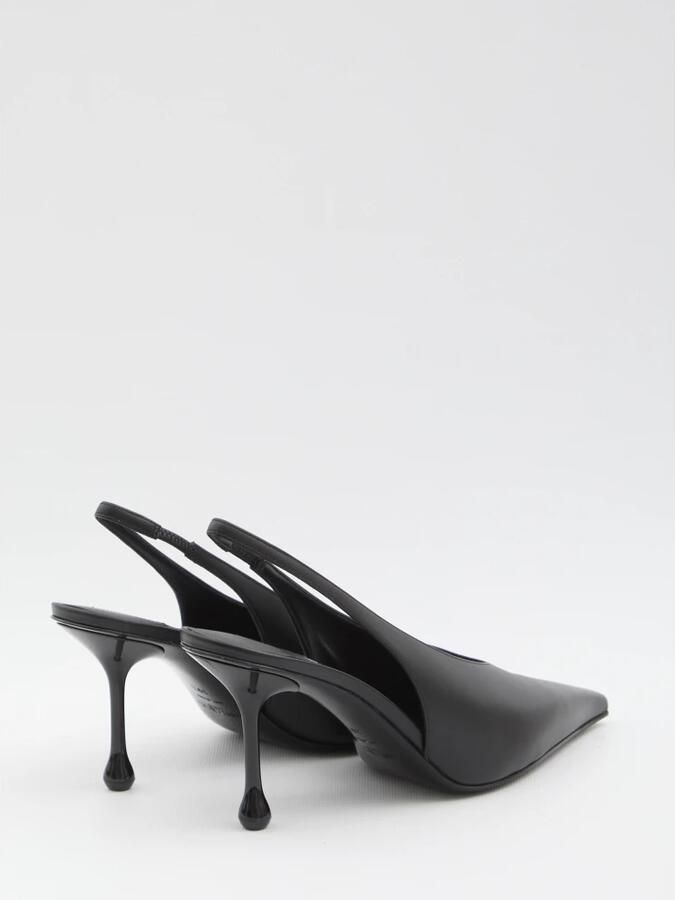 Jimmy Choo Isa 80 Leren Slingback Pumps - Foto 3