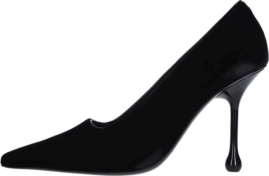 Jimmy Choo Ixia stiletto pumps van fluweel Black Dames - Foto 3