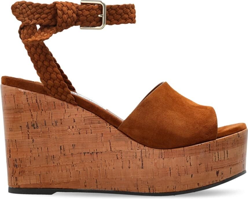 Jimmy Choo Jori 100 Wedge Sandalen